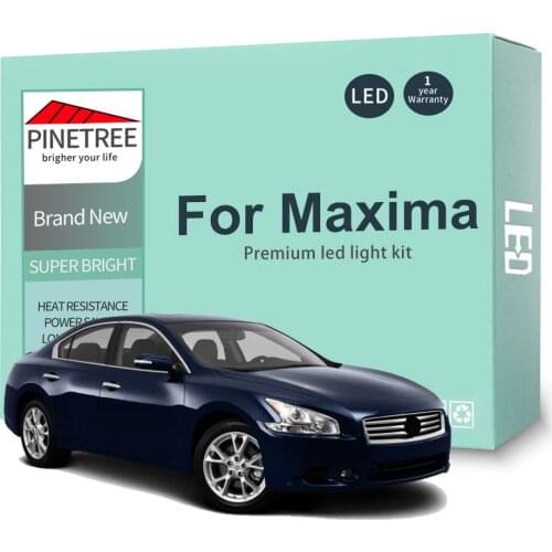 Led Interior Light Kit For Nissan Maxima 1989-2014 Dome Map Reading Light Canbus No Error Car Accessories