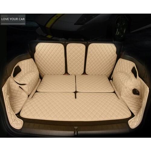 Custom leather Car Trunk Mats For Chevrolet Cruze Captiva Camaro AVEO TRAX Epica Cavalier Spark accessories car cargo liner mat