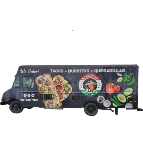 Mobile Food Truck For Sale Electric Street Fast Catering Cart Hot Dog Van Ice Cream Cart With Rtification