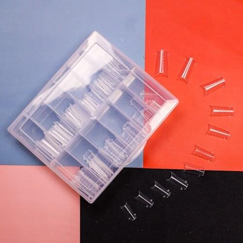 120pcs Fake Nails Tip for Decoration Fashion Full Cover Sculpted Nail Tips Fake Finger Polish Extension Tips Fake Nail