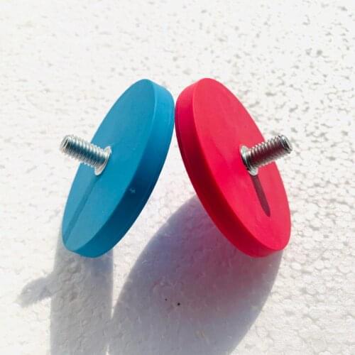 Neodymium Disc Magnet for Car with Rubber coated 88mm/66mm Magnetic bracket lamp holder stand for Autos Spotlight Led light bar