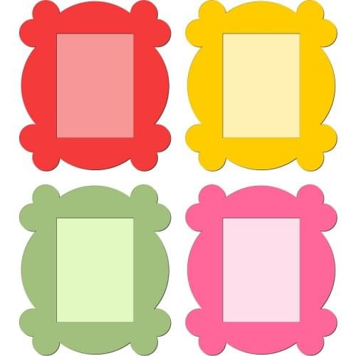 New Photo frame Wooden Die Scrapbooking N61 Cutting Dies Multiple Sizes Compatible With Most Die Cutting Machines