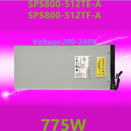 New PSU For Lenovo Huawei OceanStor D200 775W Power Supply SPS800-512TE-A SPS800-512TF-A