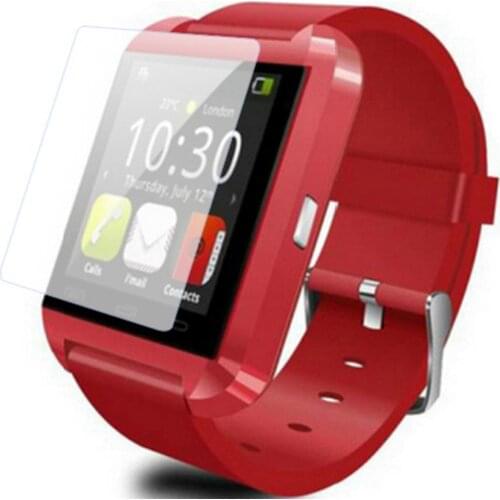 3Pcs/Set HD Clear LCD Screen Protector Films for DZ09 Bluetooth Smart Watch