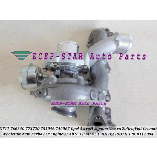 Turbo GT1749V 766340 773720-5001S 773720-0001 755046-0003 755046-0002 773720 755046 740067 For SAAB 9-3 II M741 1.9DTH 1.9L CDTI