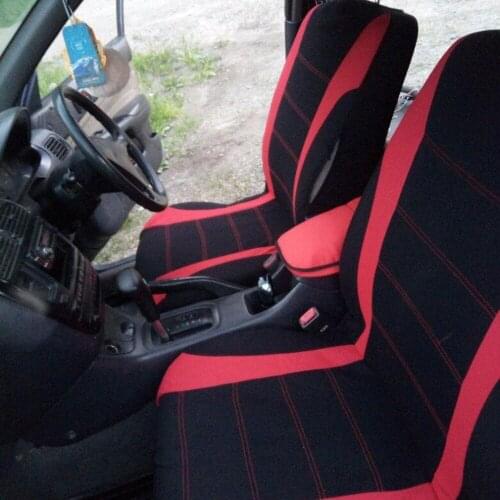 General 9pcs/Set Car Seat Cover Comfortable Dustproof Seat Protectors Pad Cover Universal Full Seat Covers for Vehicle Cars