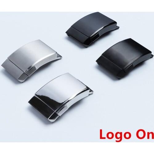 Top quality 20mm Stainless Steel Buckle For Breitling Classic clasp 1884 Men Rubber Silicone Strap Adjusted Folding Buckle