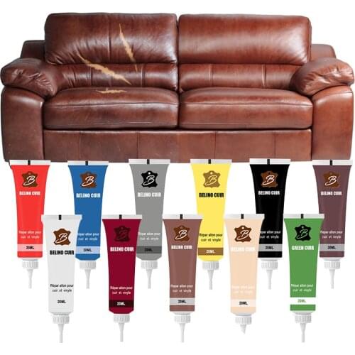 11 Colors Leather Repair Gel Color Repair Home Car Seat Leather Complementary Repair Refurbishing Cream Paste Leather Cleaner