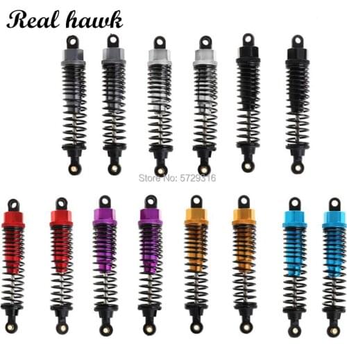 4pcs 106004 166004 Aluminum Shock Absorber 98mm 06002 06062 1/10 Upgrade Part For HSP Off-road Car Buggy Short Truck 94166 94107