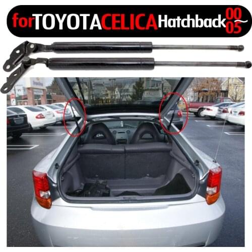 Car Hatch Lift Supports Gas Struts Spring for Toyota Celica Hatchback 2000-2005 16.48 inch W/Stock Spoiler & Or Wipe Auto
