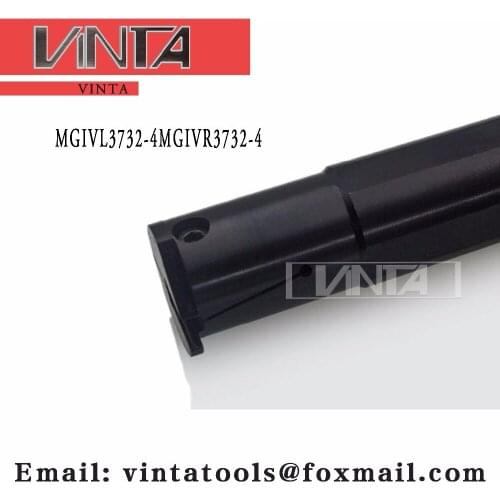 Free shipping MGIVL3732-4/MGIVR3732-4 Internal grooving and turning tool holder Mached carbide insert BDMT1704