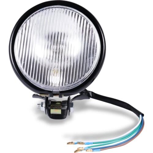 Motorcycle Universal 12v Head Lamp High/Low Beam Headlight Fog light For Cruiser Chopper Touring Dual Touring Sport Bike ATV