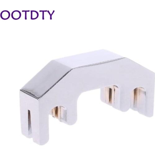 OOTDTY Violin Mute Metal Practice Fiddle Silent Silencer Professional 4/4-1/2 Violin Mute Metal