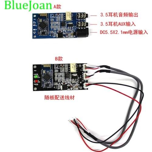 Original new CSR64215 same used as CSR8645 APT-X Bluetooth 4.2 Audio Receiver Board Wireless Stereo Music Module AUX radio 5pcs