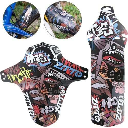 ZTTO Bike Fender Mountain Bicycle Fender Front Rear Mudguard Road Cycling Wheel Eyebrow Protector Bicycle Lightweight Accessorie