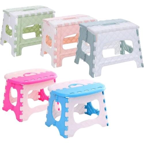 Folding Stools Multipurpose Portable PP Chairs For Kids Adults Indoor Utdoor Portable Small Chair Fishing Stool Easy To Forceful