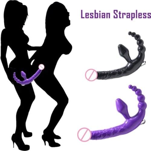 Strapon Dildo Butt Plug Vibrator Sex Toys for Couple Double Penetration Realistic Penis Anal Dildos For Women Lesbian Sextoyse