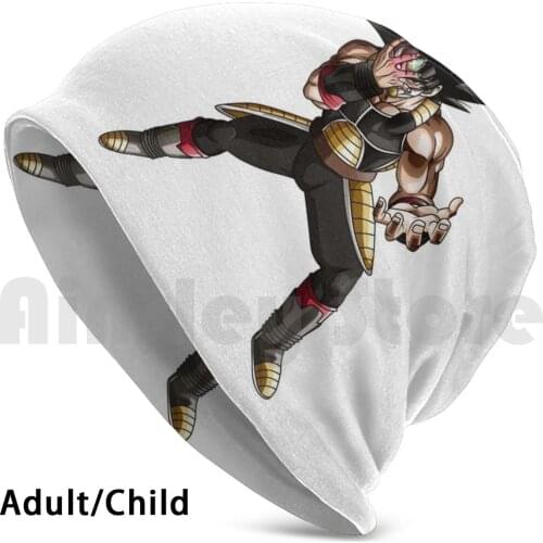 Anime Guy With Beanies Knit Hat Hip Hop Super Broly Anime Weebs Japanese Trunks