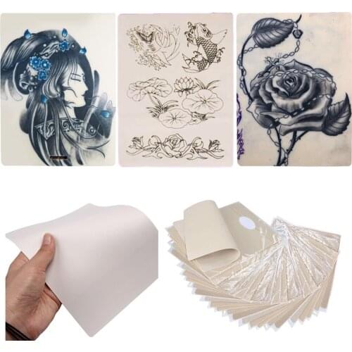 1PC Tattoo Practice Blank Skin Premium Artificial Leather For Needle Machine Supply Dual Side Kit Microblading Practice Skin Pa