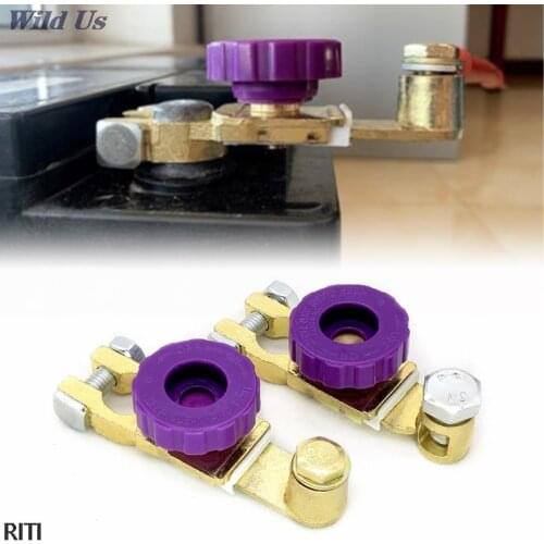 1 Pcs Motorcycle Battery Cut Off Switch Kill Terminal Anti-leakage Switch Car Side