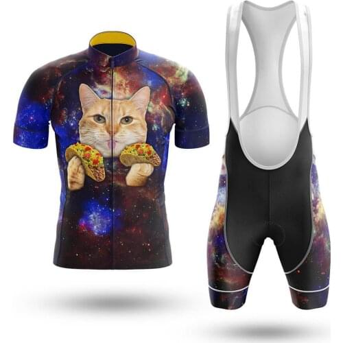 2021 Taco Cat Mens Cycling Jersey Set Summer Cycling Clothing Road Bike Shirts Suit Bicycle Bib Shorts MTB Wear