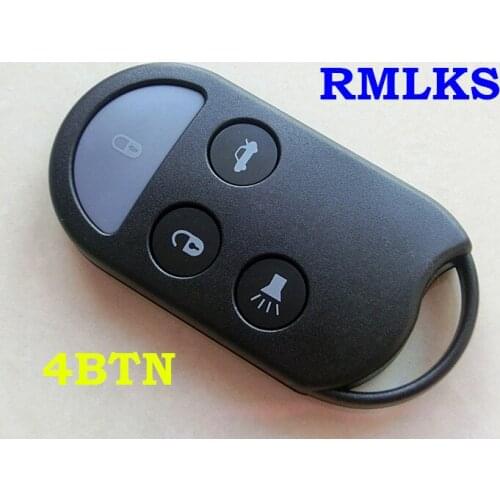 RMLKS New Keyless Replacement Remote key Shell Case Fob 4 Button for Nissan Maxima I30 QX4 Keyless Fob Cover Car A32 A33