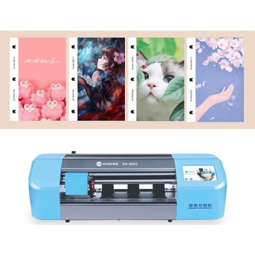 Cell Phone Back Cover Film TPU Hydrogel Screen Protector Protective Phone Film Cutting Machine