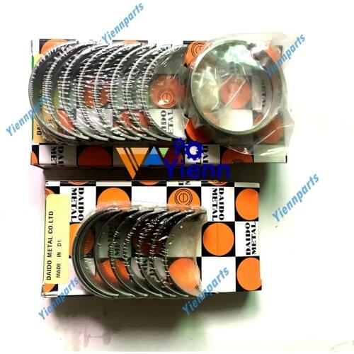 V1205 V1205-B Crankshaft Main Bearing Conrod Bearing Set For Kubota KSR250ADX Tractor Diesel Engine Repair Parts