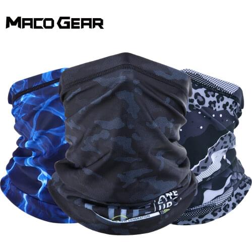 Printed Summer Breathable Cool Bandana Hiking Hunting Cycling Running Scarf Ski Riding Fishing Sports Half Face Mask Men Women