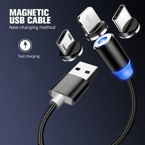 Magnetic Charger Cable Fast Charging Micro USB Cable For Doogee X100,X90L,X90,Y8 Plus,Y8,Y8C,BL5500 Lite X10S,X11,X50,X50L,X53