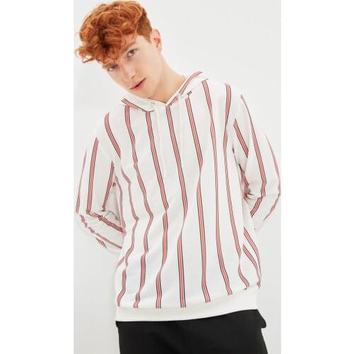 Trendyol Male Hooded New Sweatshirts TMNSS20SW0151