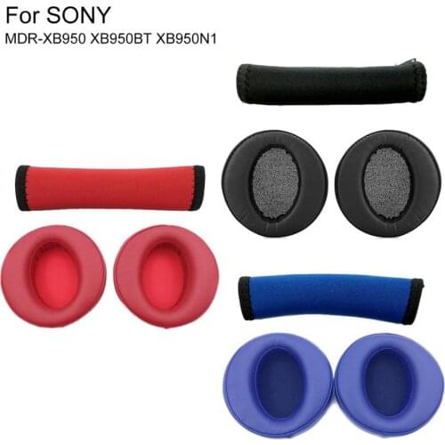 Soft Sponge Earpads For SONY MDR-XB950 XB950BT XB950N1 Replacement Ear Cushion Headphone Memory Foam Ear pads