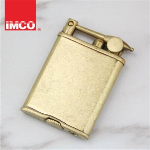 Original IMCO Lighter Retro Gasoline Kerosene Lighter Genuine Ultra Thin Cigarette Lighter Cigar Fire Briquet Petrol Lighters