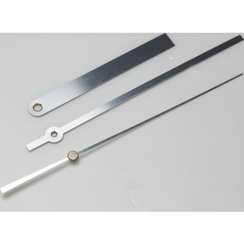SKP Shaft 2448# Silver Hands Metal Aluminum Material DIY Clock Hands Quartz Clock Accessory High quality DIY Clock kits