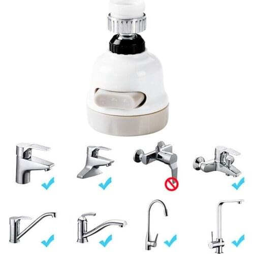 Water-saving Faucet Shower Filter Tap Water Valve Splash Three Types Of Output Water Shower Head Splash Nozzle Faucet Tool