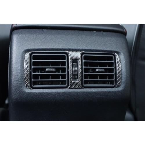 Rear Air Vent Outlet Frame Cover Trim Stickers for Toyota 4Runner 2010+ Stylish Car Accessories Interior Decoration Brand New