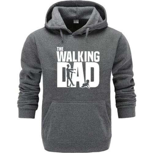 Hoodies Men Brand Autumn The Walking Dad Long Sleeve Hooded Sweatshirt Mens Hoodie Tracksuit Sweat Coat Casual Sportswear