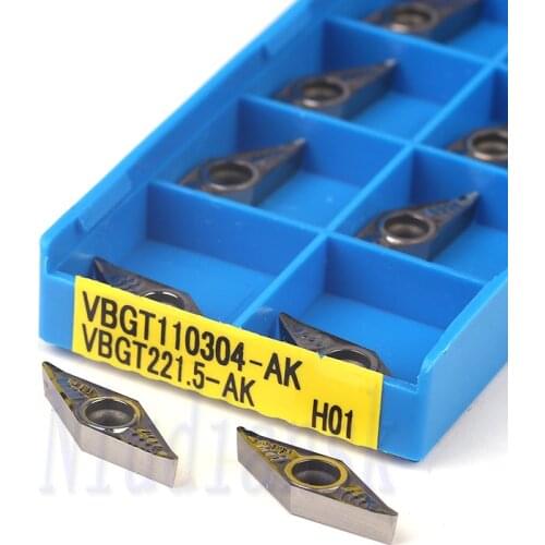 VBGT110302-AK H01 External Turning Tool VBGT110304-AK H01 Carbide Inserts VBGT110308-AK H01 CNC Lathe Cutting Tools,For Alumilum
