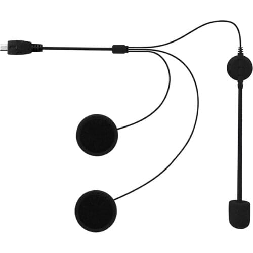 VR robot QTB35 Helmet Headset Accessories Micro USB Charger Cable For Motorcycle Headset