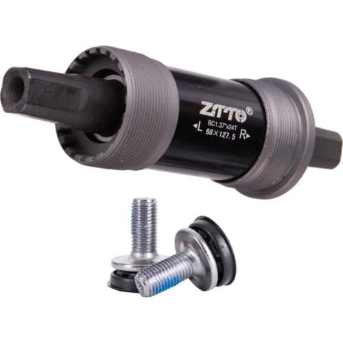 ZTTO 68mm MTB Mountain Bicycle Bike Square Hole Threaded Bearing Bottom Bracket каретка для велосипеда hollowtech hollowtech