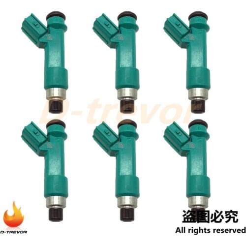6pcs OEM 23250-31060 Fuel injectors nozzle For Toyota 4Runner FJ Cruiser Tacoma Tundra 4.0L