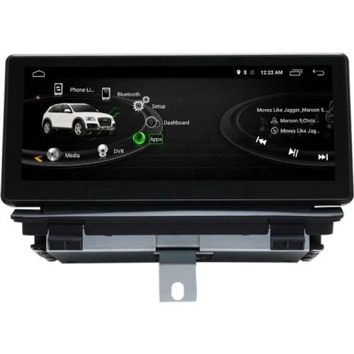 In-car GPS multimedia system 8.8 inch Q3 android screen headunit radio update mmi cd dvd player retrofit gps navigation monitor