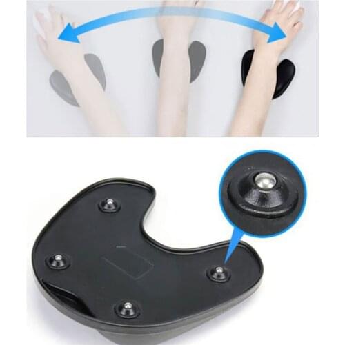 Jincomso Ergonomic Rotating Sliding Wrist Mouse Pad Memory Foam Wrist Pad Gaming Mouse Pad