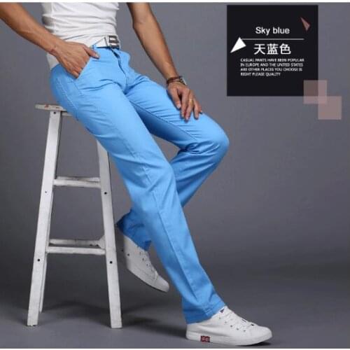 Мужские модные брюки Exceent siya China At AliExpress