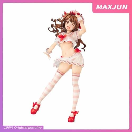 MAXJUN Genuine Anime Cinderella girls Figures Shimamura Uzuki 22cm PVC Model toys THE IDOLM@STER ALTER Sexy Action figure doll