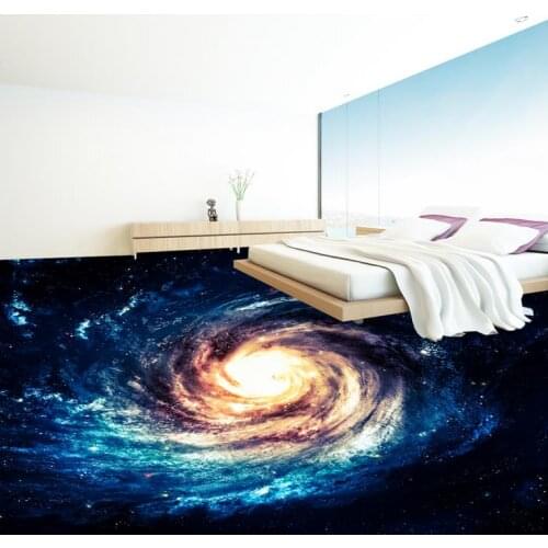 Custom photo floor wallpaper 3D stereoscopic wallpaper floor PVC waterproof floor Home Decoration