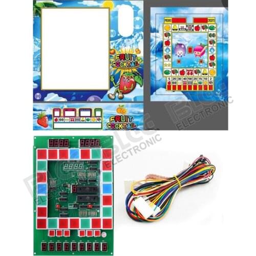 Mario Game PCB/Casino/Slot Game Board for Arcade Game Machine+Acrylic board + wiring
