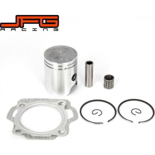 Motorcycle Piston Kit Rings Cylinder Head Base Gasket Needle For PW80 PY80 PW PY 80 PEEWEE 80CC ATV Quad Dirk Bike Parts