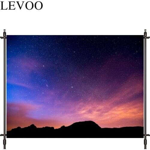 LEVOO photography background night Starry sky Beauty natural universe backdrop photocall photobooth studio shoot fabric