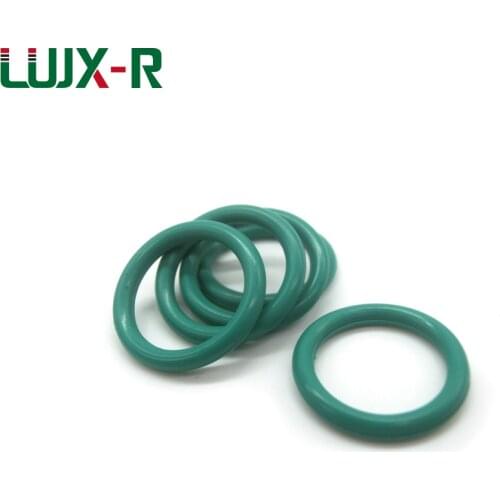 LUJX-R 15pcs O Ring Seal 1.9mm Washers Oil Proof O Ring OD5/5.5/6/6.5/7/7.5/8/8.5/9/10/11 O-Ring FKM Gasket Mechanical Car